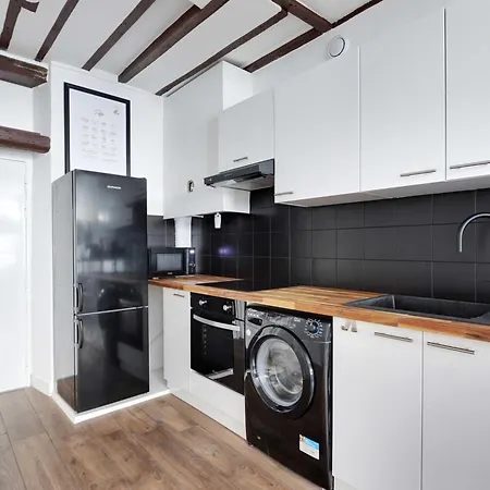 Spacious Studio Cute Neighborhood - Place D'italie Appartement *
